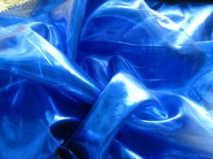 LAME - Metallicstoff in blau