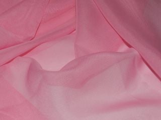Chiffon Stoff rosa